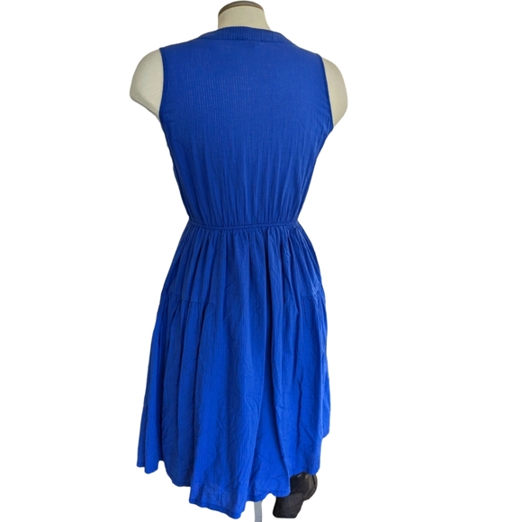 Angel Eye Cotton Dress, Sleeveless, lined, size small - Picture 2 of 6